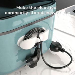 Cord Organizer for Appliances, Kitchen Appliance Cord Winder Cable Organizer, Cord Holder Cord Wrapper for Appliances Stick on Pressure Cooker, Mixer,