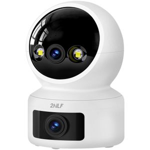 2NLF 2NLF® 8mp Double Screen Full HD Security Camera With Alarm