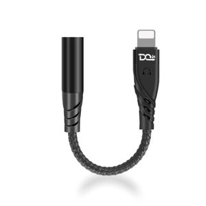 Premium Lightning to 3.5mm Adapter (DAC + Mic/Calls) Durable AUX Audio Converter for iPhone