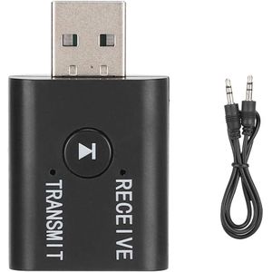USB Bluetooth 5.0 Transmitter & Receiver - 4-in-1 Portable Bluetooth Aux Adapter