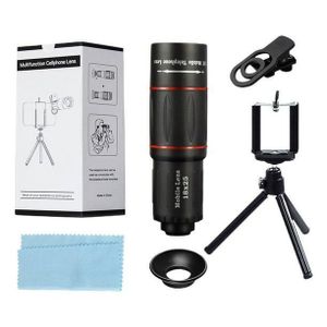 Monocular telescope set, 18x mobile telescope, HD zoom monocular telescope