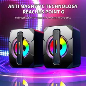 Computer Speakers with LED Lights