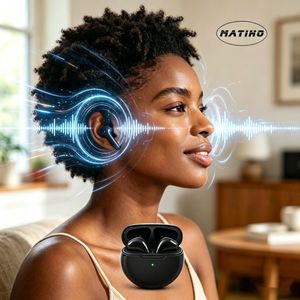 MATIHO Bluetooth Earbuds, with Charging Case, Wireless Headphones for Daily Use