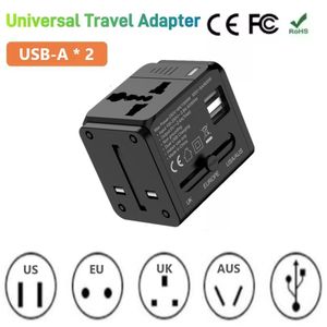 1PCS Worldwide Universal Travel Socket Adapter,USB Charger,Socket Converter,Power Socket Travel Goods