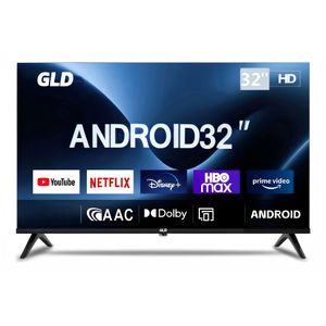 Gld 32'' - SAMRT Frameless HD LED TV - HDMI - USB - Black