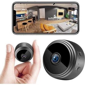 Mini Camera A9 Cachee Cachee Recordur, Full HD 1080p Micro Camera WiFi