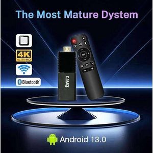 4K Ultra HD Android Smart TV Box, High-Speed ​​Streaming Media Player, Quad-Core Processor