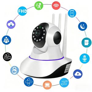 Dou-color Dome Indoor Home ip Surveillance Cameras Security cctv Cameras with Wifi