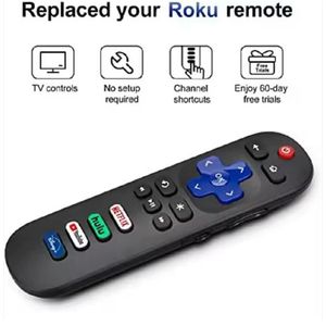 Remote for Roku TV - Black