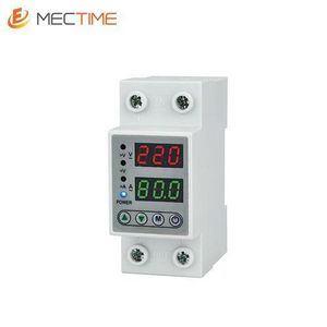40A 220V Adjustable Over Voltage Under Voltage Protective Device Protector