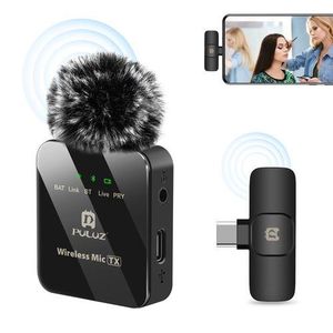 Puluz PULUZ Wireless Lavalier Microphone For Type-C Phone