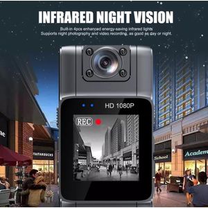 HD video camera, back clip on-site law enforcement recorder